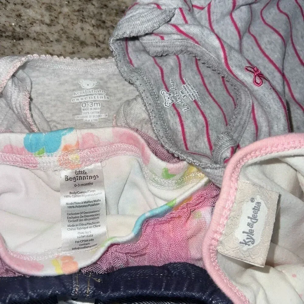 14 Pc. Baby 0-6M Clothing: Carter’s, Kyle & Deena, Koala Baby, Little Beginnings
